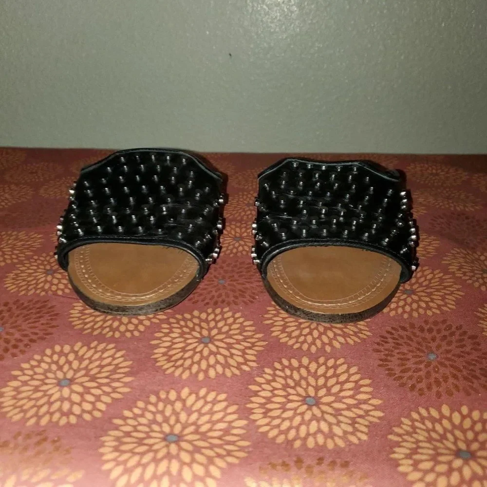Jessica Simpson Kloe Studded Mules  5.5